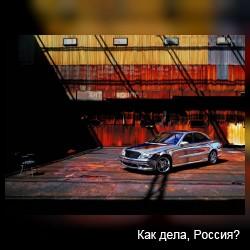Mercedes-Benz Chrome - зеркало на колесах. Фото